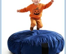 Sensory Crash Pad for Kids, Autism Crash Mat for Jumping, Climbing&Playing Crash Pad with Handles & Anti-Slip Bottom,Washable Landing Pad for Autism,Lightweight for Bedroom/Classroom/Sensory Room