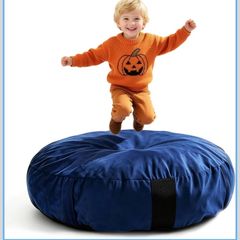 Sensory Crash Pad for Kids, Autism Crash Mat for Jumping, Climbing&Playing Crash Pad with Handles & Anti-Slip Bottom,Washable Landing Pad for Autism,Lightweight for Bedroom/Classroom/Sensory Room