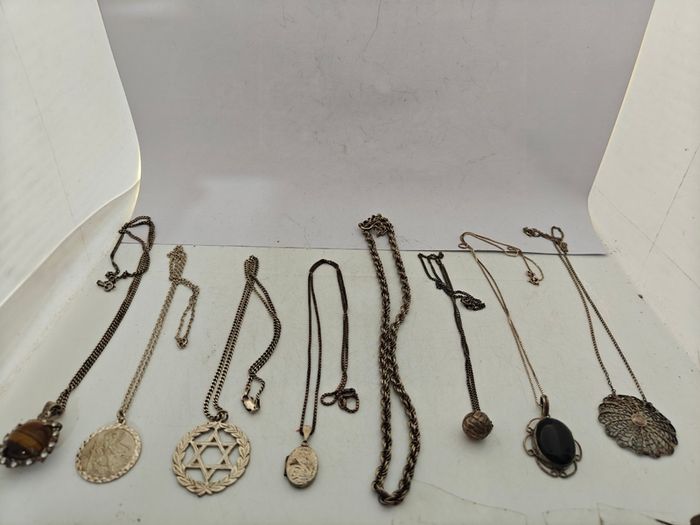Sterling Silver Necklaces - VARIOUS - 20 euros EACH - NO OFFERS