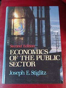 Joseph Stiglitz / Economics of the Public Sector/ 2nd edition/ 1988
