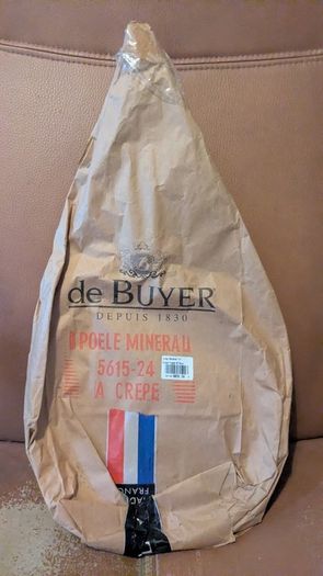 De Buyer - Steel pancake pans MINERAL B 24cm