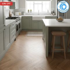Premium SPC Herringbone Laminate Flooring, High-Quality Low Maintenance