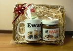 Personalised chocolate spread and mug hamper