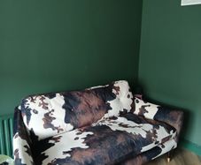 DFS Larch Cow Sofa (3 seater)