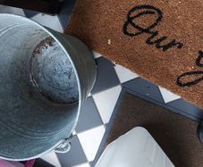 Free bucket  galvanised