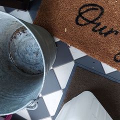 Free bucket  galvanised