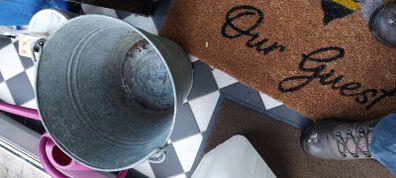 Free bucket  galvanised