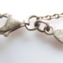 Pandora Sterling Silver 925 Heart Pendant Necklace length 18" - 4,6g Image 8