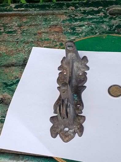 Unusual Brass Pulley