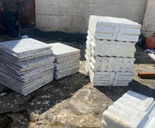 polished granite floor tiles