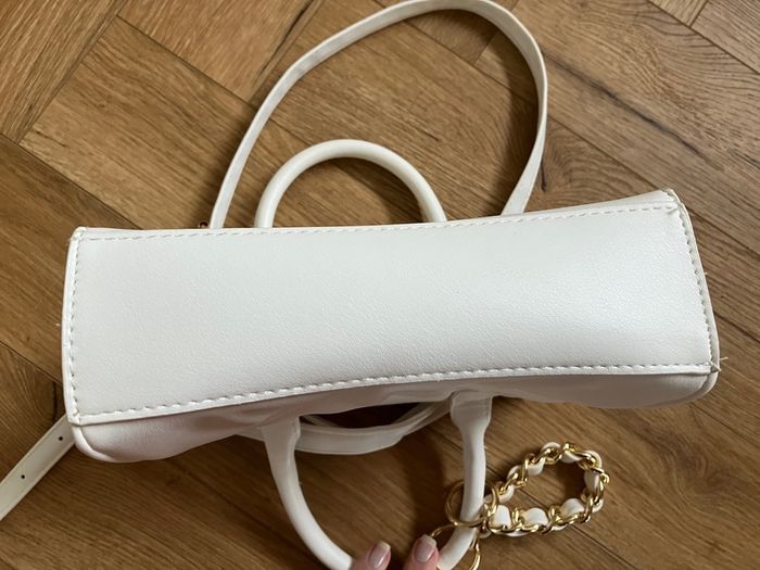New white and gold bag bnwt