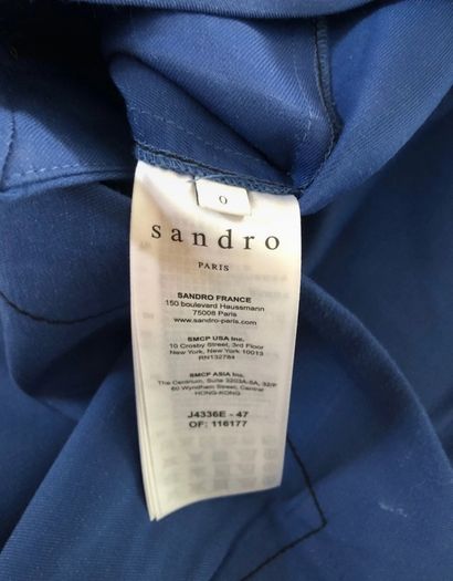 Blue skirt sandro