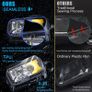 Bike Handlebar Bag with Mobile Phone Holder, Bicycle Frame Top Tube Pouch, Waterproof Cycle Cell Phone Mount with Touch Screen Window, for iPhone Samsung Smart Phone Image 4