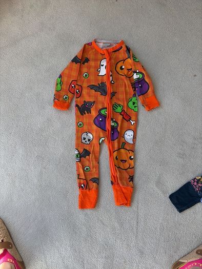 Little One Halloween sleep suit