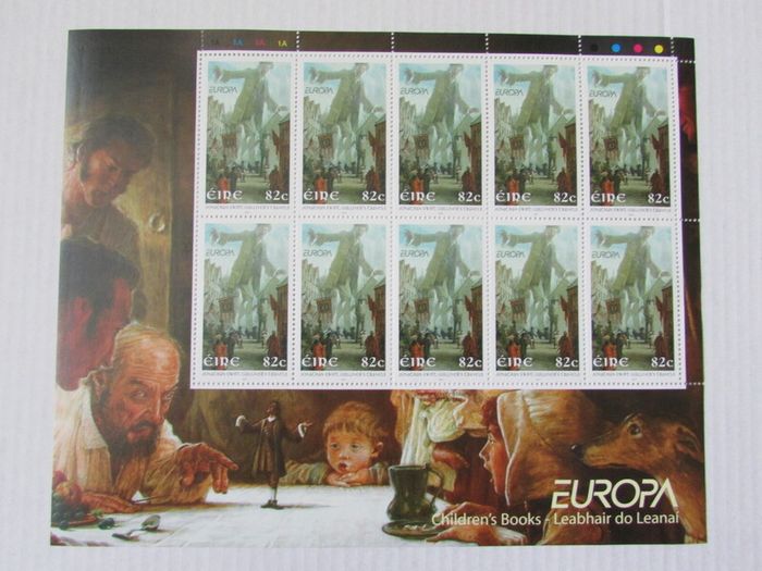 Ireland 2010,Two Europa sheetlets.Children's Books.MNH.