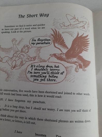 Old school book look and write