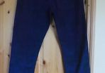 Men's cords. Dark blue. W34 L32. New