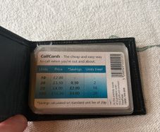 90s Call cards + wallet