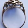 Vintage 9Ct Yellow Gold Sapphire Ring size O - 2,8g Image 9