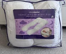 Clevamama Therapeutic Body and Bump Maternity Pillow