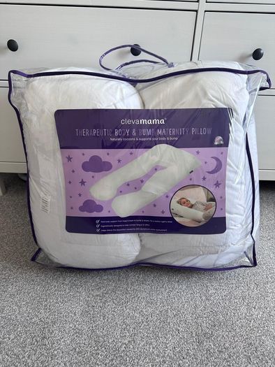 Clevamama Therapeutic Body and Bump Maternity Pillow