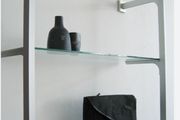 IKEA Anga wall glass TV Shelves