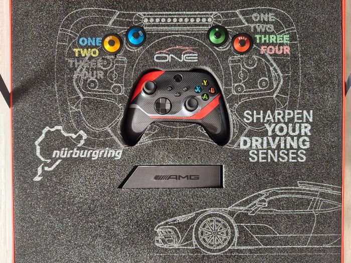 (EXTREMELY RARE, 1 OF 275) Xbox Series X AMG Project One Limited Collectors Edition Package
