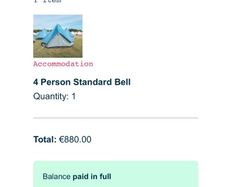 Electric Picnic 2026 Package