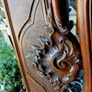 Antique French Bed louis xvi Gorgeous  Solid Walnut  beautiful originals condition Image 7