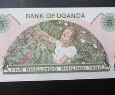 Uganda 1982.5 Shillings.Uncirculated Banknote.