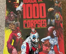 House of 1000 Corpses storage case and action figures