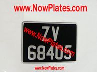 main image for ad Vintage Number Plate x 1
