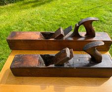 Antique wooden planes