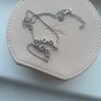 Paul Costello  Bridal Range Cz Necklace Sterling Silver Image 2