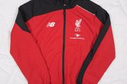 New Balance Authentic Liverpool 2015 2016 Mens Football Training Jacket Red Size S
