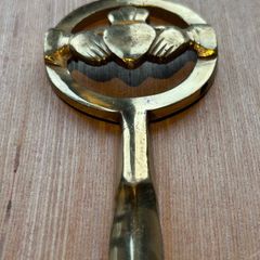 Irish Claddagh Solid Brass Letter Opener