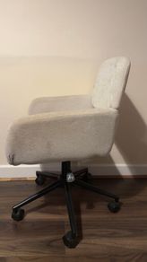 Homy Casa Modern Beige Office Chair  Like New Condition