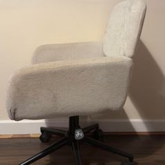 Homy Casa Modern Beige Office Chair  Like New Condition