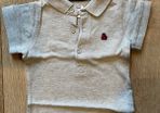 Mamas & Papas grey shortsleeve bodysuit