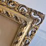 Vintage Ornate Gold Frame & Painting Image 2