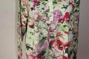Prima Cotton Malva women's polo floral top size XL UK22/24 EU50/52 Perfect condition Postage included