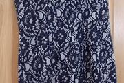Navy Lace Dress (M)