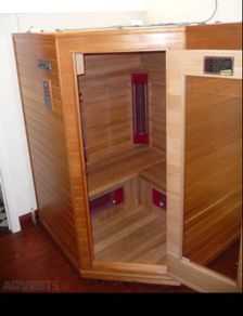 Infrared Sauna + Sound / Colour Changing LED Lights