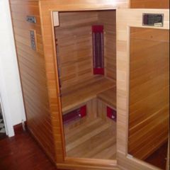Infrared Sauna + Sound / Colour Changing LED Lights
