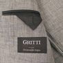 Gritti By Ermenegildo Zegna Linen Wool Silk Blend Half Lined Blazer Jacket Mens 50R Image 6
