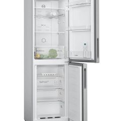 Bosch Series 2 Fridge Freezer 50/50 Stainless Steel Perfect Condition