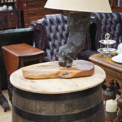 Bog Oak Sentinel_Bog Oak Table Lamp