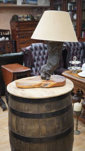Bog Oak Sentinel_Bog Oak Table Lamp