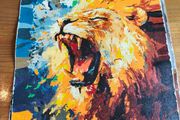 Canvas painting