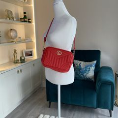 Ladies Red Handbag from Primark